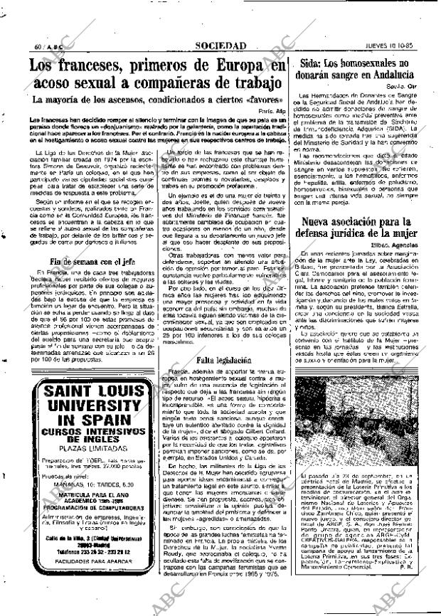 ABC MADRID 10-10-1985 página 60