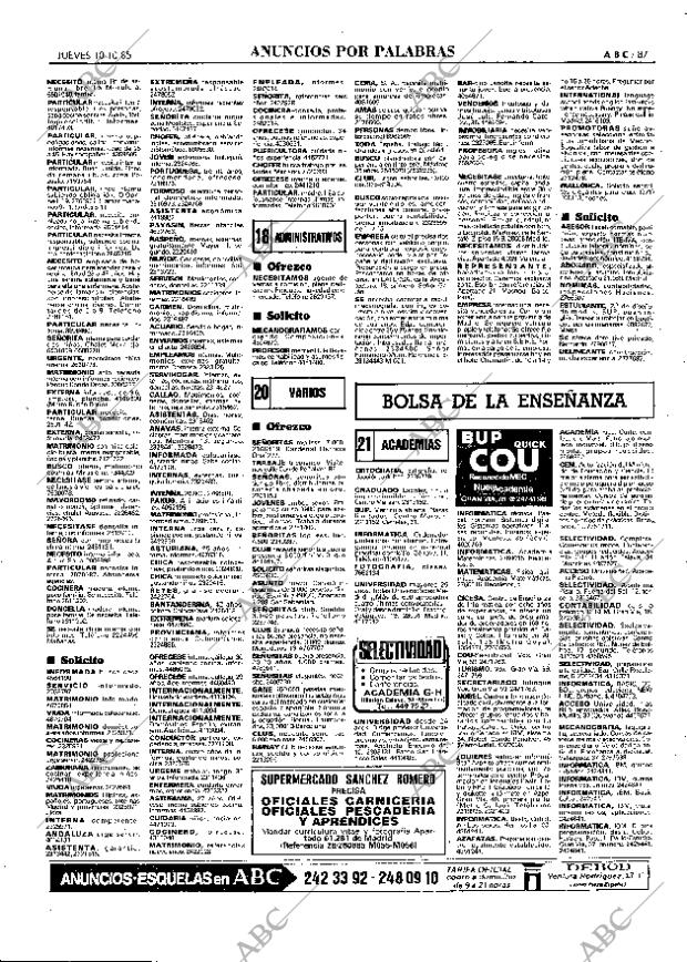 ABC MADRID 10-10-1985 página 87