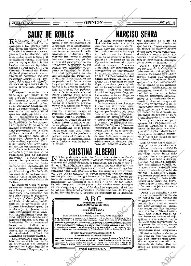 ABC MADRID 11-10-1985 página 15