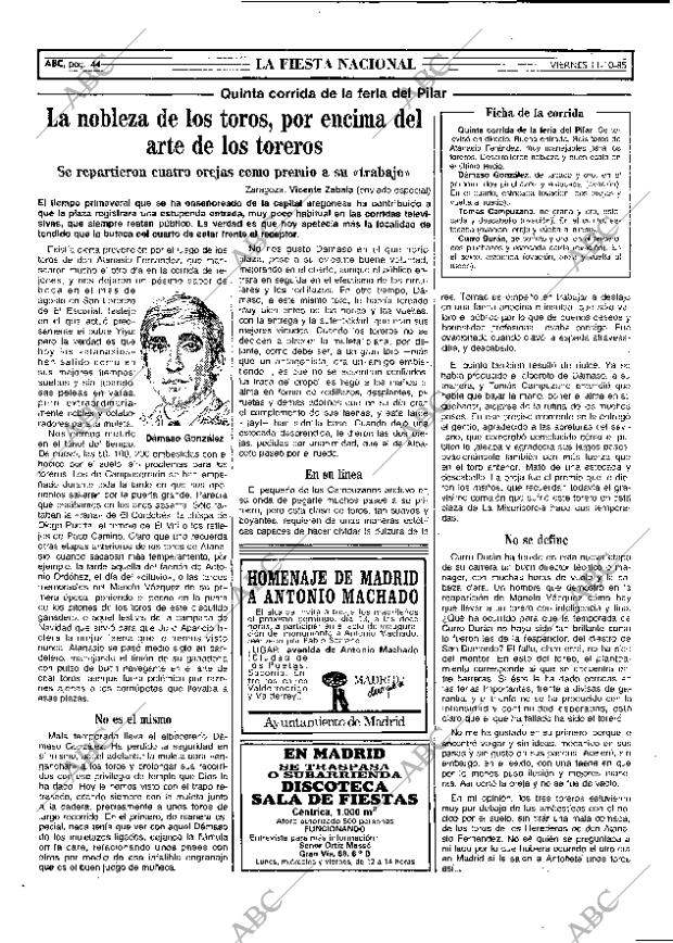 ABC MADRID 11-10-1985 página 44