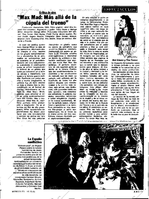 ABC SEVILLA 16-10-1985 página 77