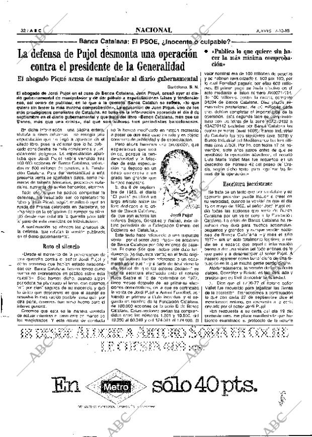 ABC MADRID 17-10-1985 página 32
