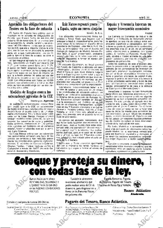 ABC MADRID 17-10-1985 página 61