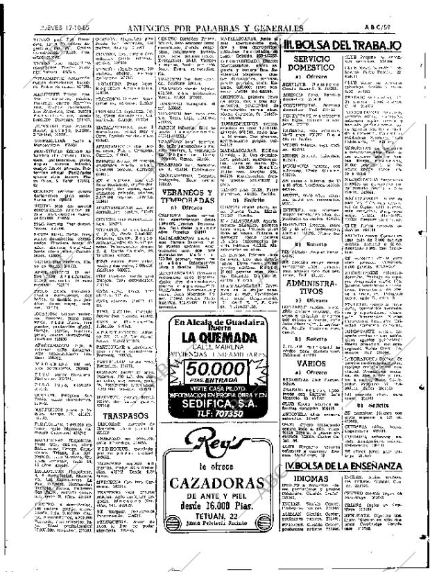 ABC SEVILLA 17-10-1985 página 59