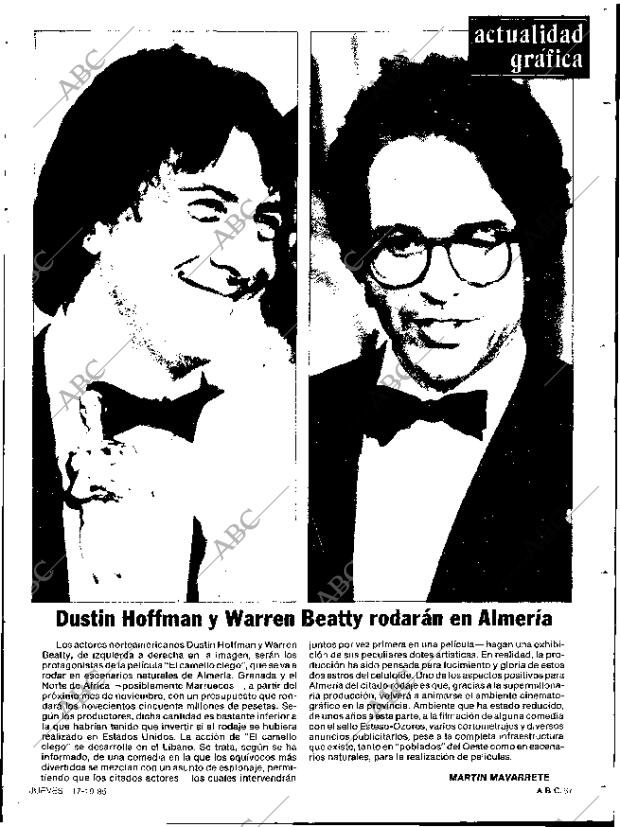 ABC SEVILLA 17-10-1985 página 67
