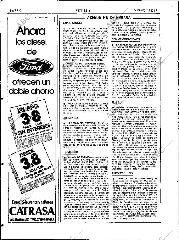 ABC SEVILLA 18-10-1985 página 38