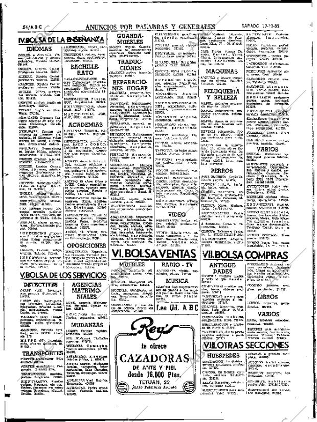 ABC SEVILLA 19-10-1985 página 54