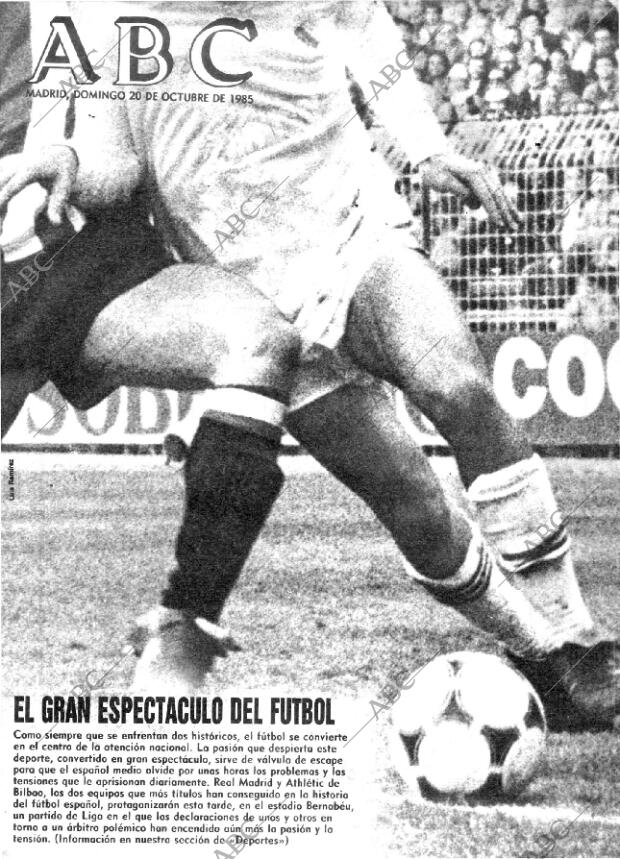 ABC MADRID 20-10-1985 página 1