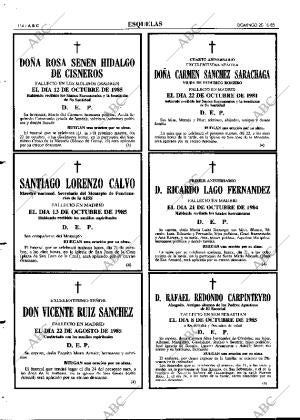 ABC MADRID 20-10-1985 página 114