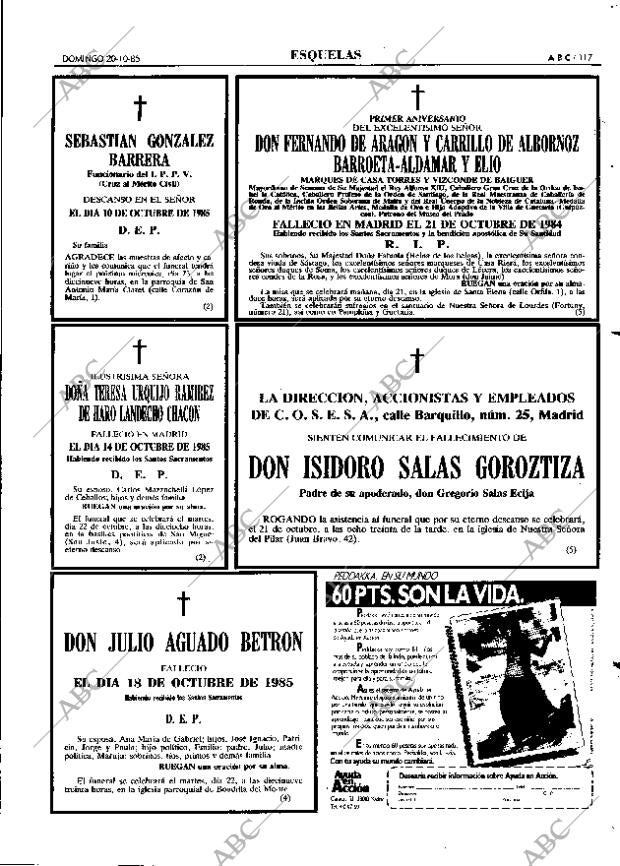 ABC MADRID 20-10-1985 página 117
