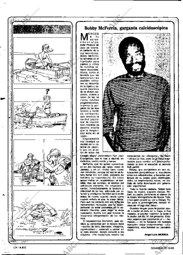 ABC MADRID 20-10-1985 página 124