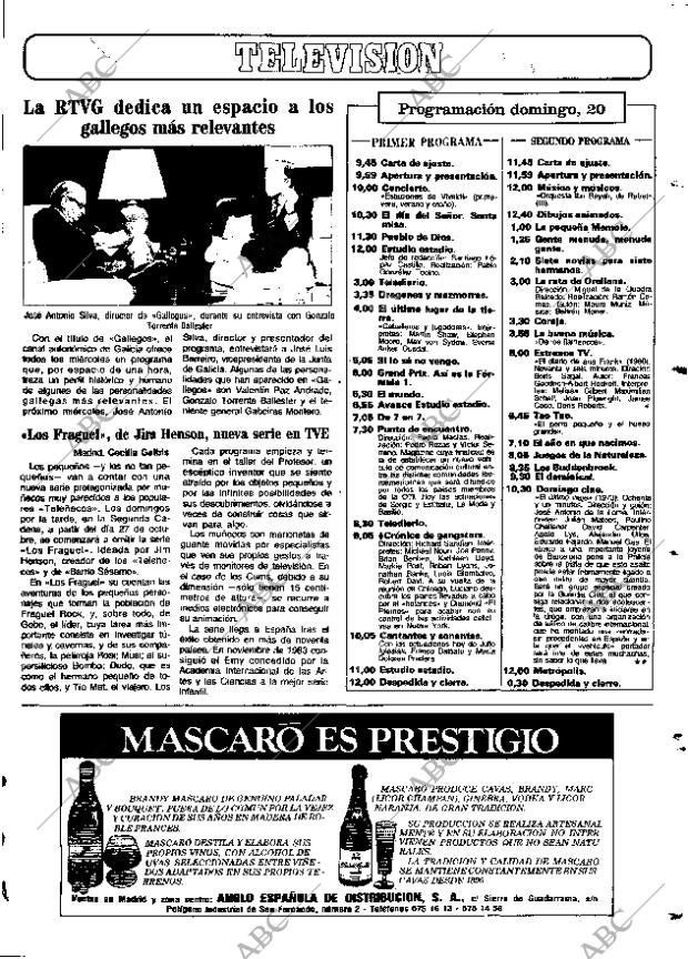 ABC MADRID 20-10-1985 página 127