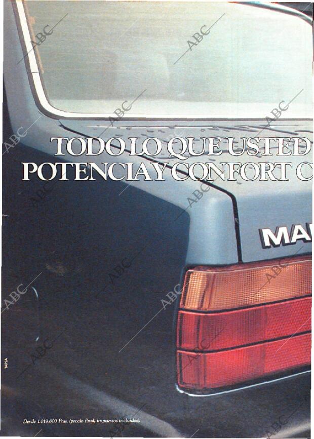 ABC MADRID 20-10-1985 página 132