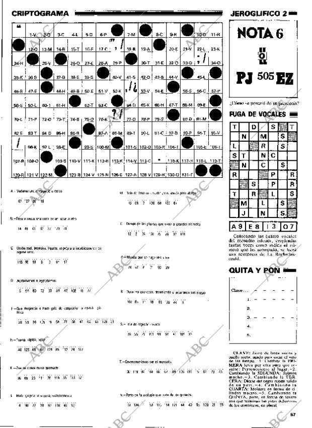 ABC MADRID 20-10-1985 página 185