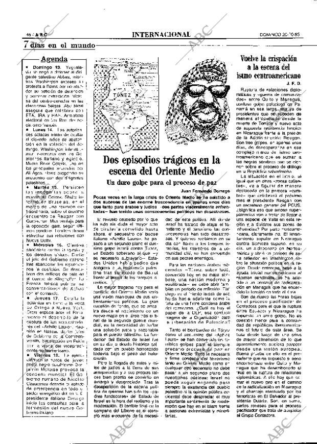 ABC MADRID 20-10-1985 página 46