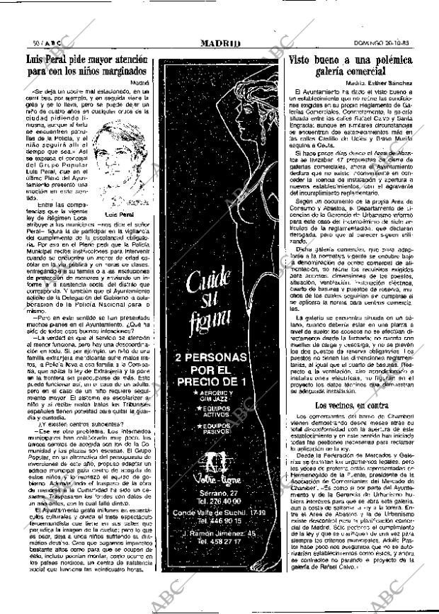 ABC MADRID 20-10-1985 página 50