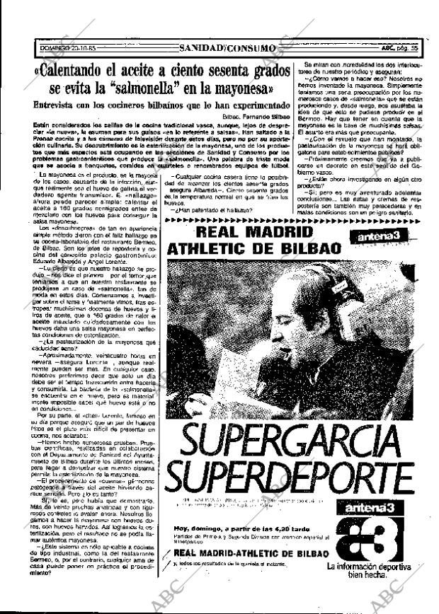 ABC MADRID 20-10-1985 página 55