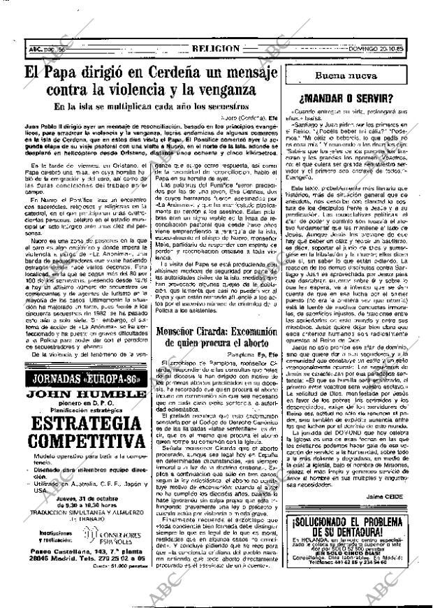 ABC MADRID 20-10-1985 página 56