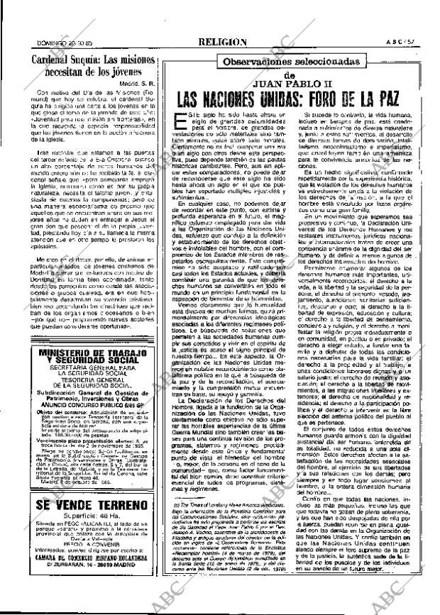ABC MADRID 20-10-1985 página 57