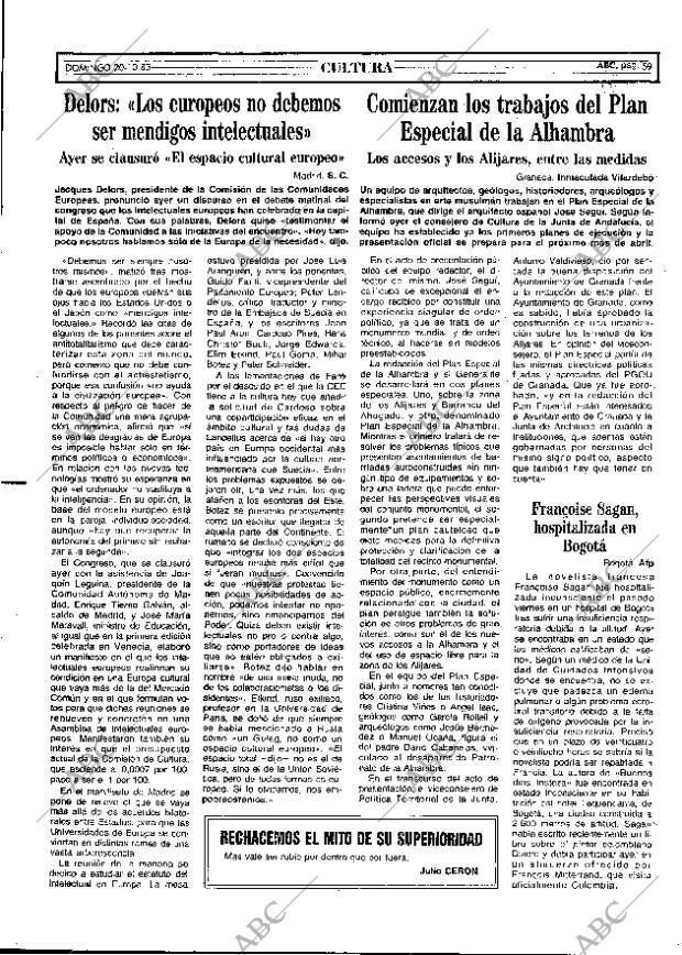 ABC MADRID 20-10-1985 página 59