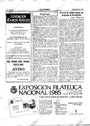 ABC MADRID 20-10-1985 página 74
