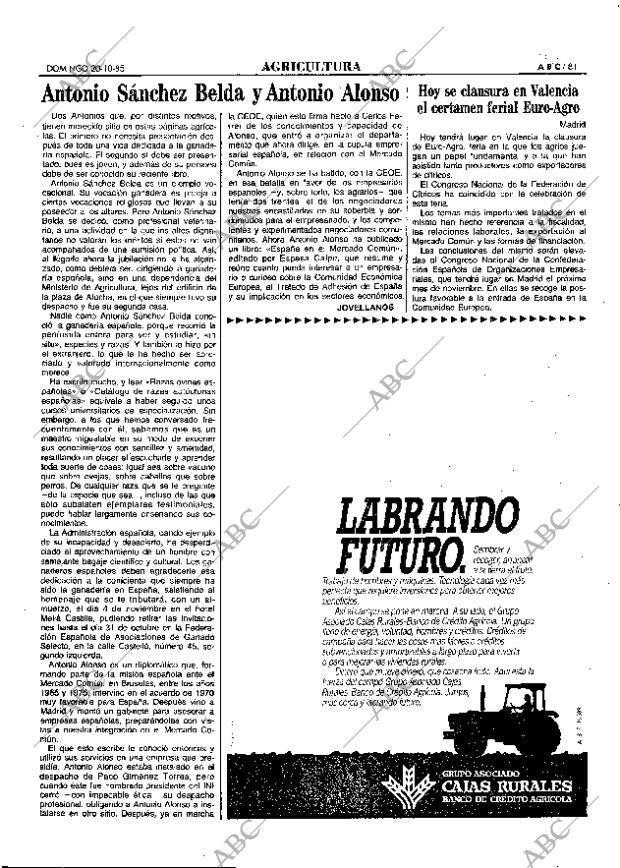 ABC MADRID 20-10-1985 página 81