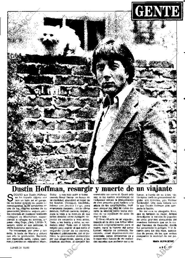 ABC MADRID 21-10-1985 página 107