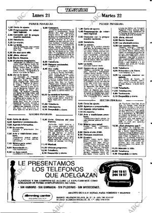 ABC MADRID 21-10-1985 página 111