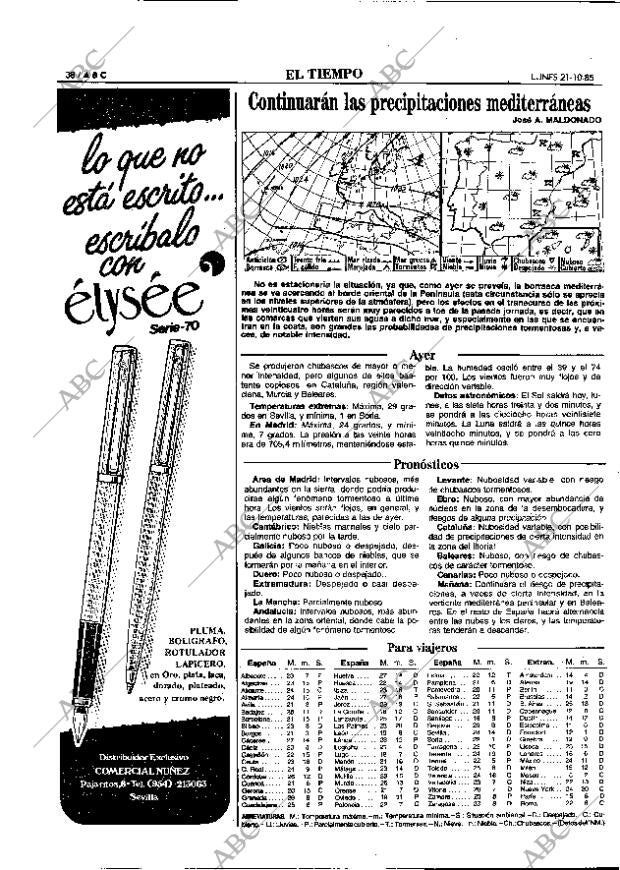 ABC MADRID 21-10-1985 página 38