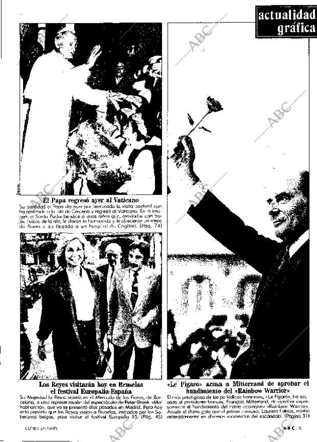 ABC MADRID 21-10-1985 página 5