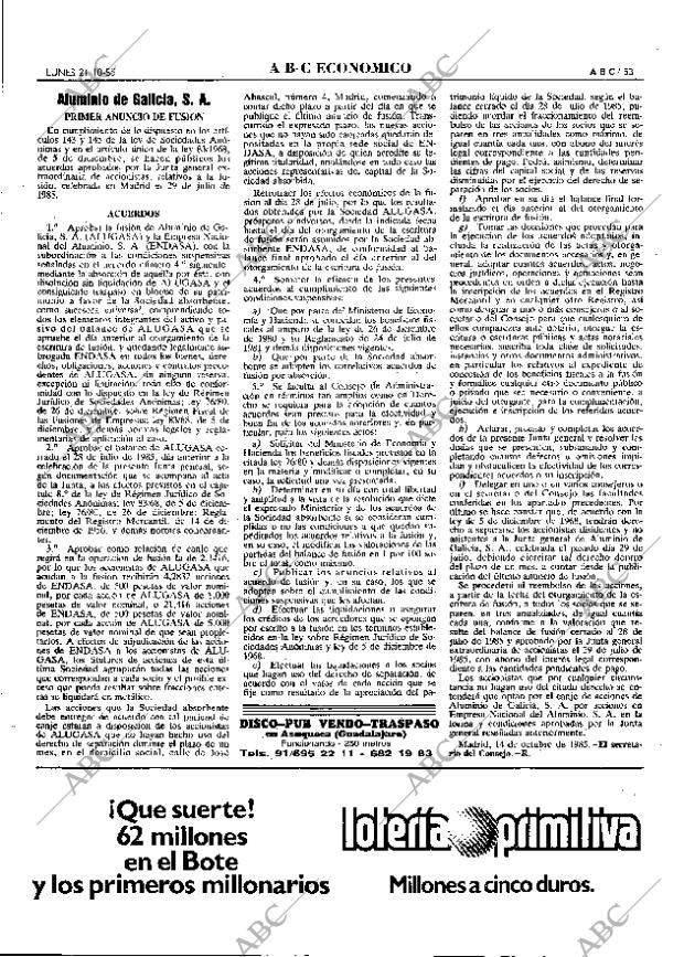 ABC MADRID 21-10-1985 página 53