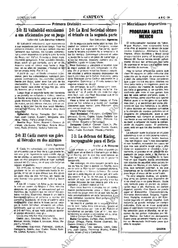 ABC MADRID 21-10-1985 página 59