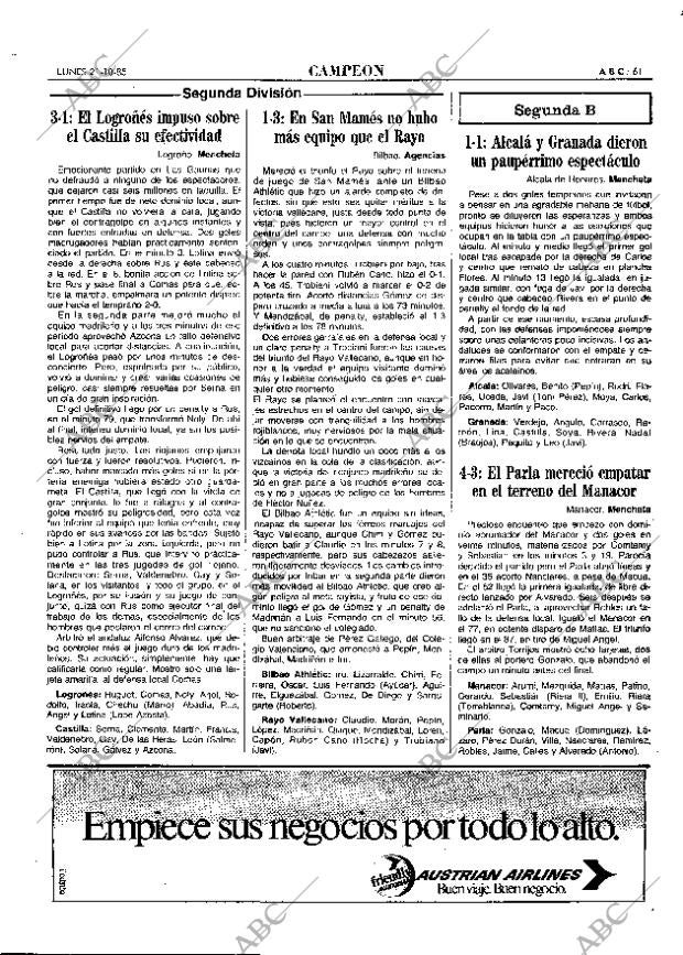 ABC MADRID 21-10-1985 página 61
