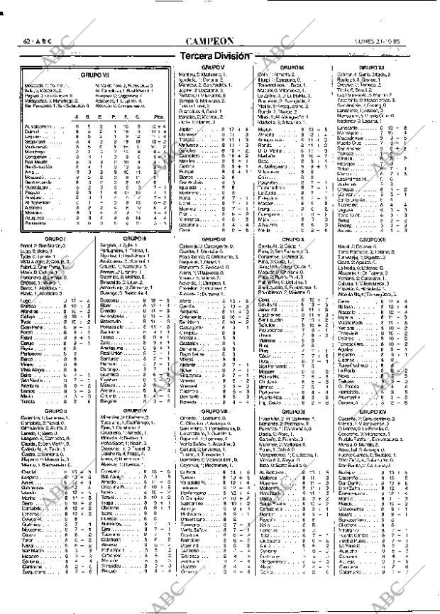 ABC MADRID 21-10-1985 página 62