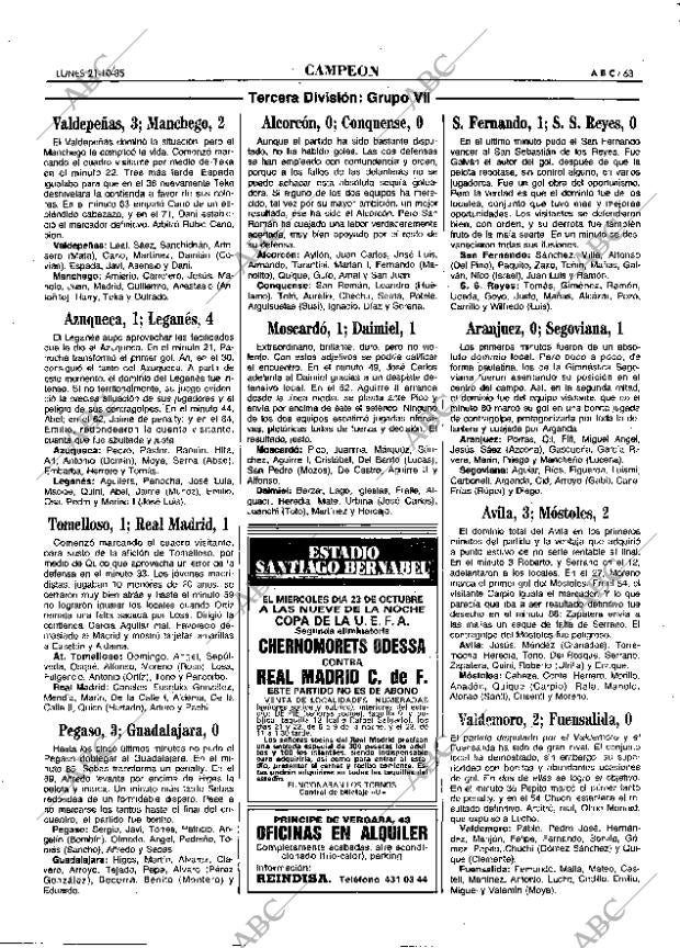 ABC MADRID 21-10-1985 página 63