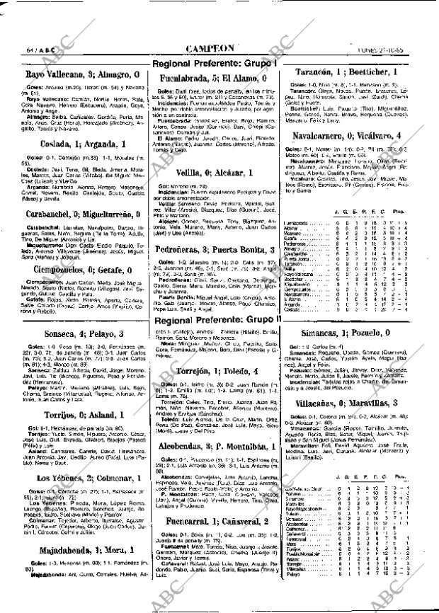 ABC MADRID 21-10-1985 página 64