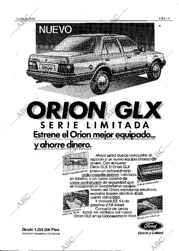 ABC MADRID 21-10-1985 página 71