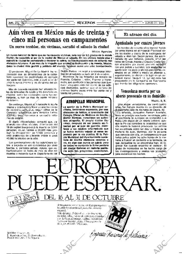 ABC MADRID 21-10-1985 página 76