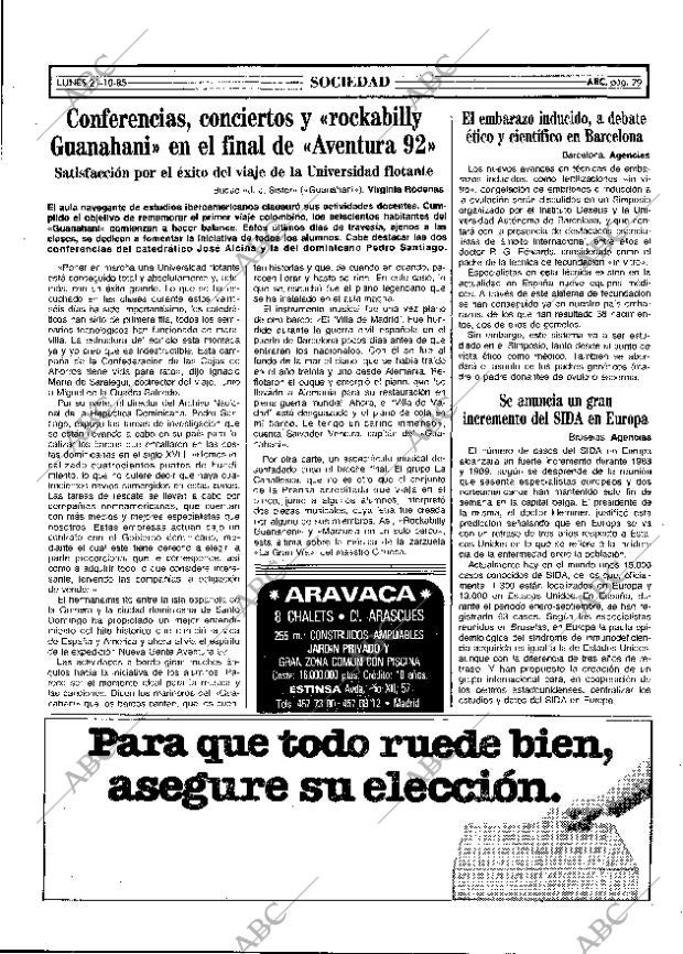 ABC MADRID 21-10-1985 página 79