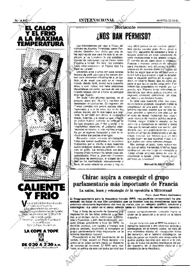 ABC MADRID 22-10-1985 página 36