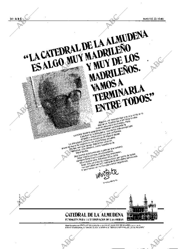ABC MADRID 22-10-1985 página 54