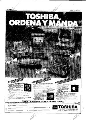 ABC MADRID 22-10-1985 página 76