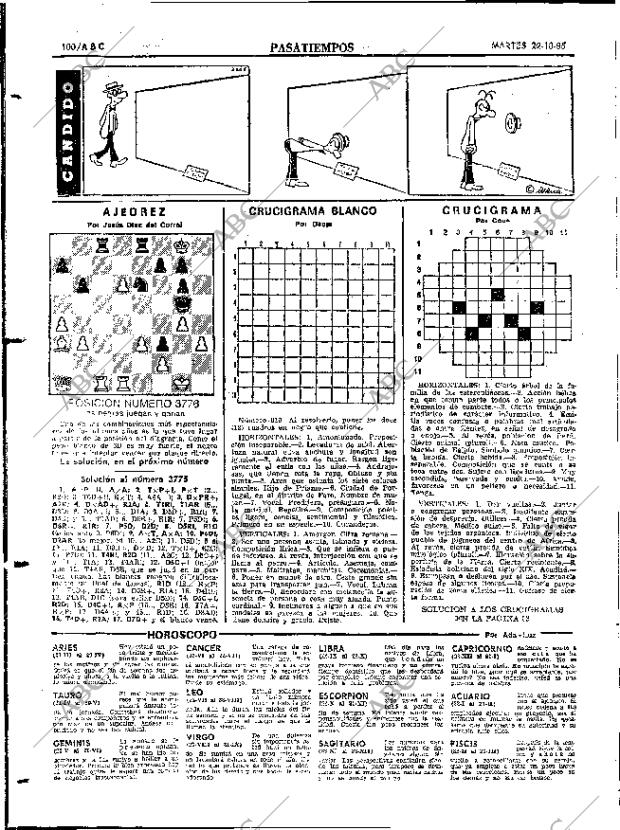 ABC SEVILLA 22-10-1985 página 100