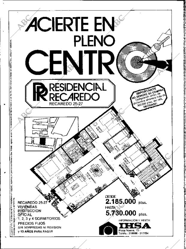 ABC SEVILLA 22-10-1985 página 116