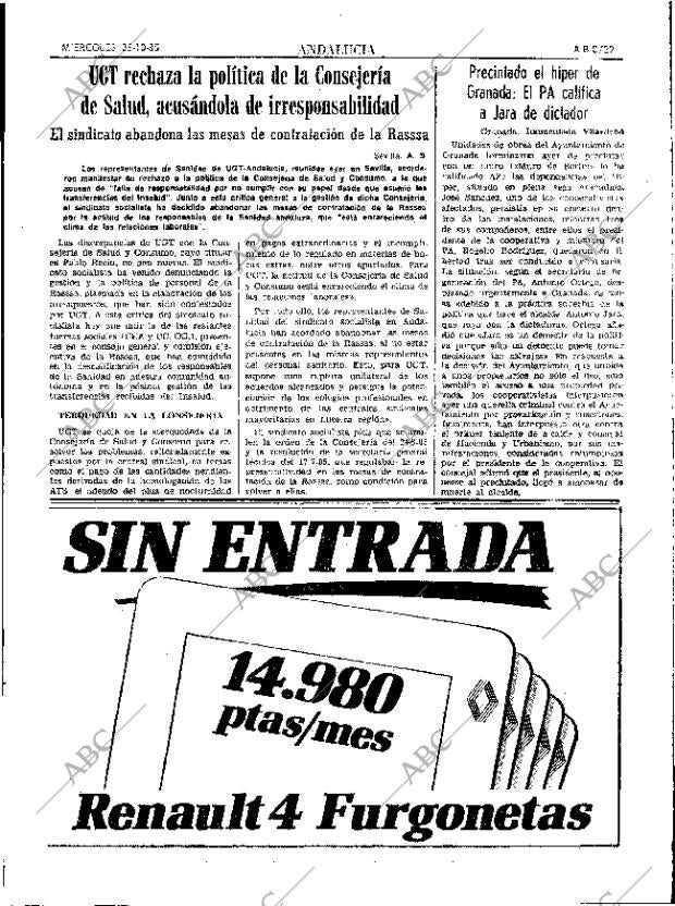 ABC SEVILLA 23-10-1985 página 29