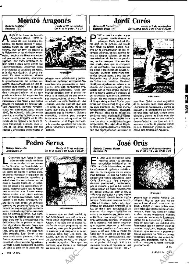 ABC MADRID 24-10-1985 página 106