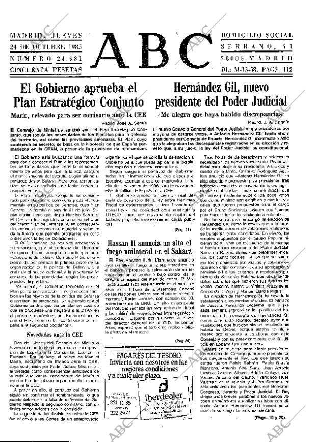 ABC MADRID 24-10-1985 página 13