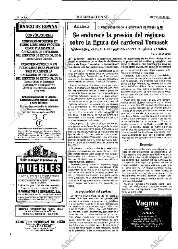 ABC MADRID 24-10-1985 página 32