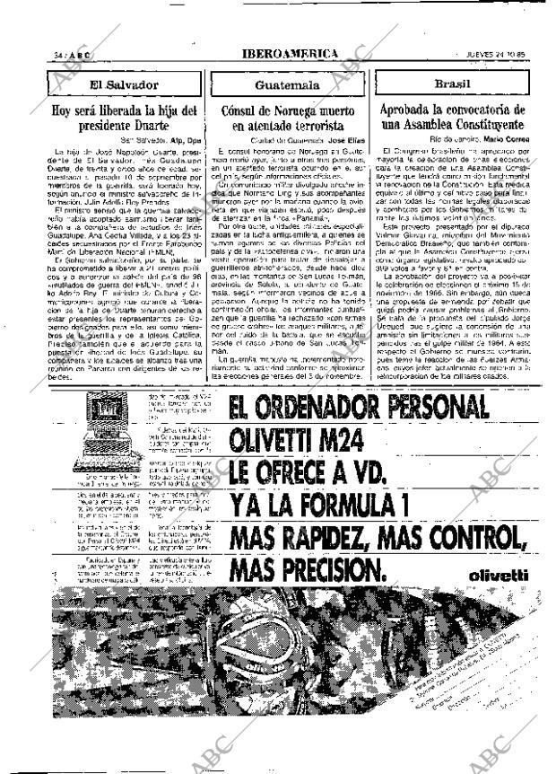 ABC MADRID 24-10-1985 página 34