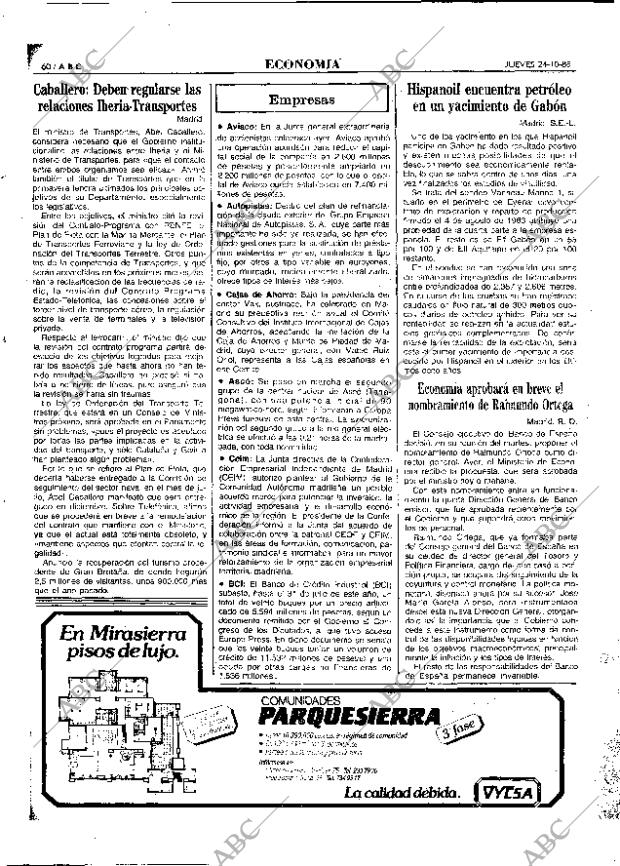 ABC MADRID 24-10-1985 página 60